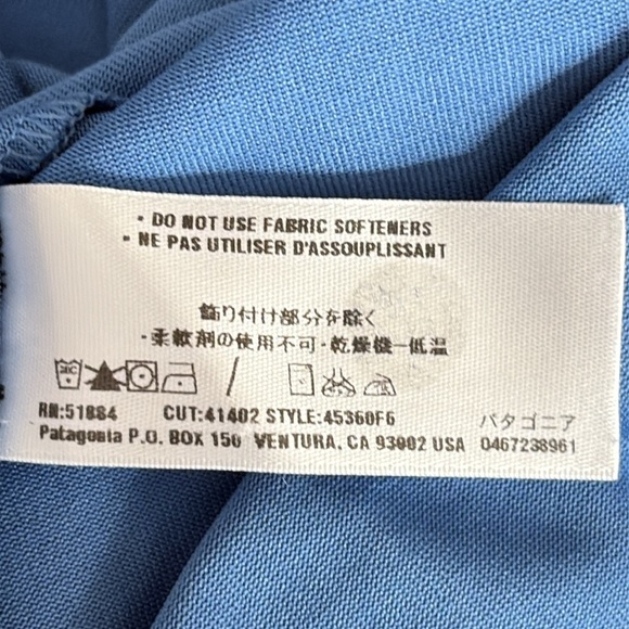 Patagonia Capilene Baselayer Set in Blue Dandelion - Size Large - Picture 12 of 12